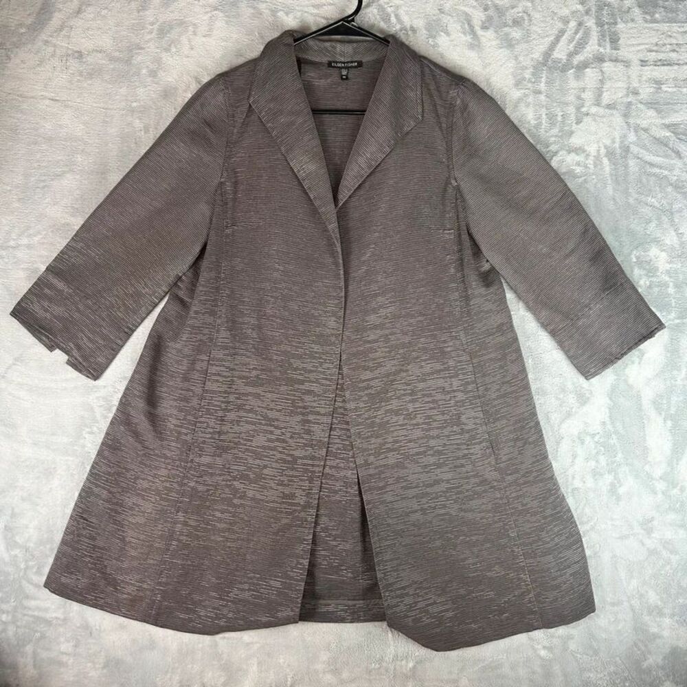 Women's Eileen Fisher Blazer Jacket Grey